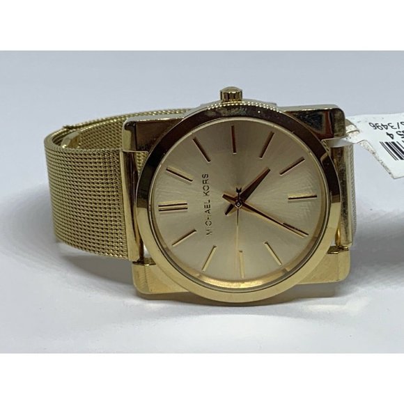 Michael Kors MK3496 Women Gold Stainless Steel Ana main image 10
